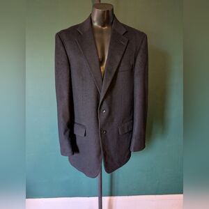 Men's Oscar De La Renta 2 Button Wool/Cashmere Blend Suit Jacket, Size 43L